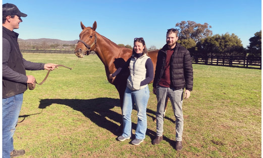 Dan and Jaime O'Bree at Yanget Farm